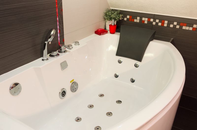 Spa-Style Whirlpool Bathtub