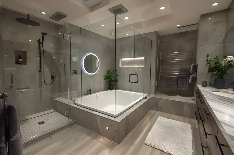 Spacious Bathtub Area